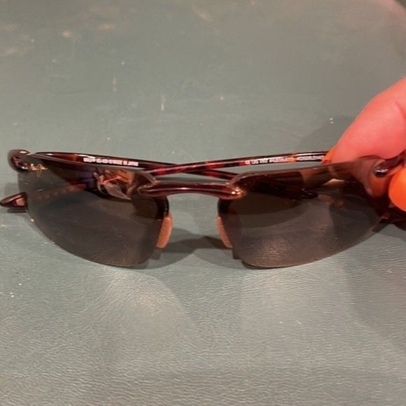 Maui Jim MJ sport 415 rimless polarized brown with brown polarized uni.. - Picture 2 of 8